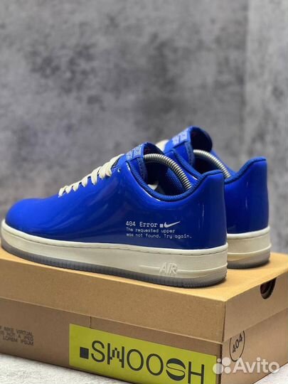 Кроссовки Swoosh x Nike Air Force 1 зимние (Арт.68468)