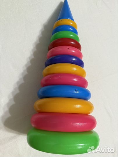 Пирамидка детская большая