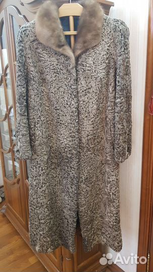Шуба из каракуля