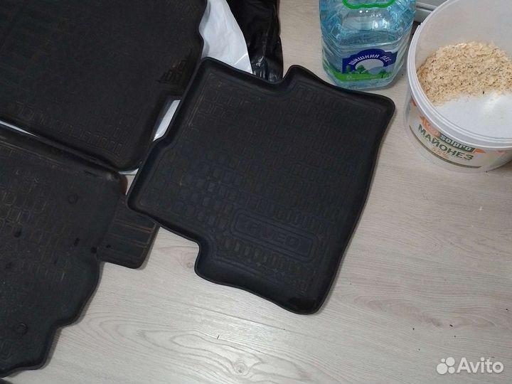 Коврики в салон, комплект на Chevrolet Aveo t300