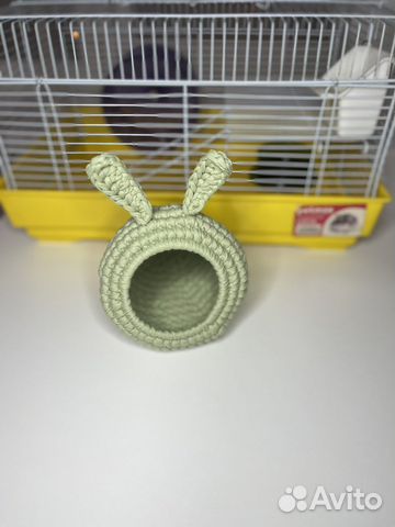 Вязаный домик для грызунов