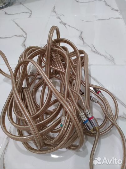 2х и 3х разъёмные аналоговые кабели