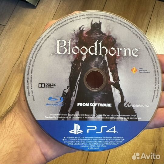 Bloodborne PS4 диск