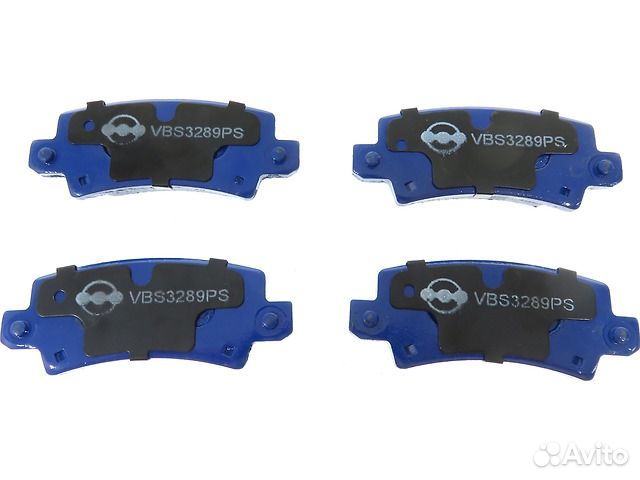 Колодки тормозные задние дисковые Corolla