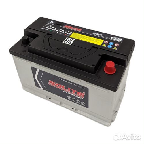 Аккумулятор Solite EFB 80 (80Ач, 740А)