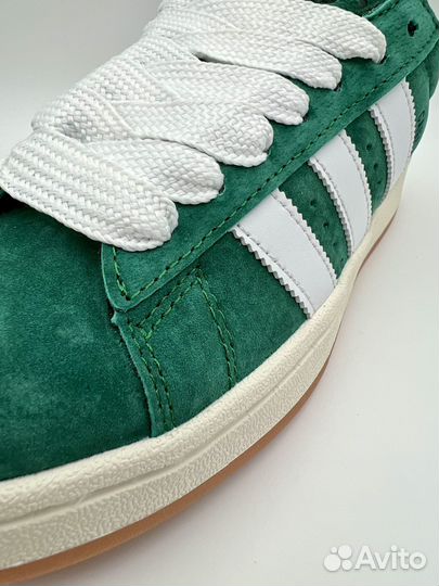 Кроссовки кеды мужские adidas campus 00s green