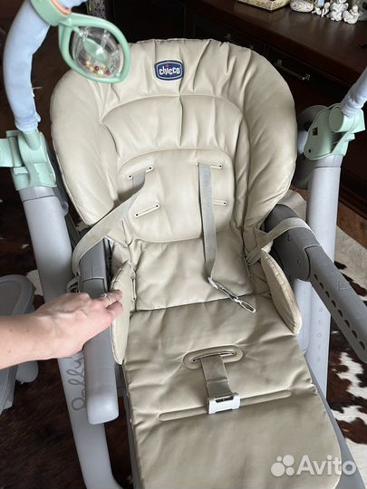 Стульчик для кормления chicco polly magic relax