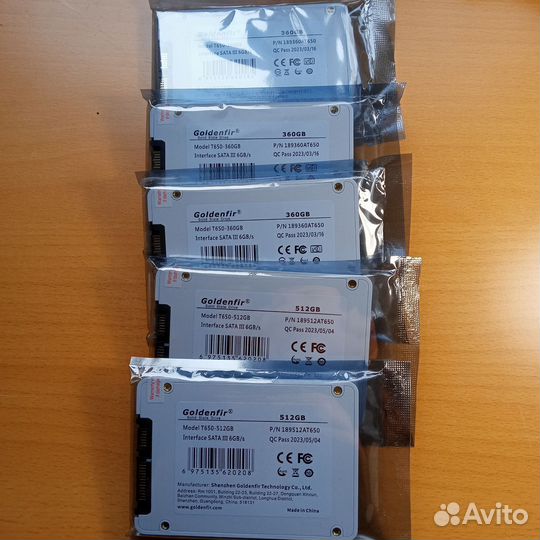 Жёсткие диски (ssd)