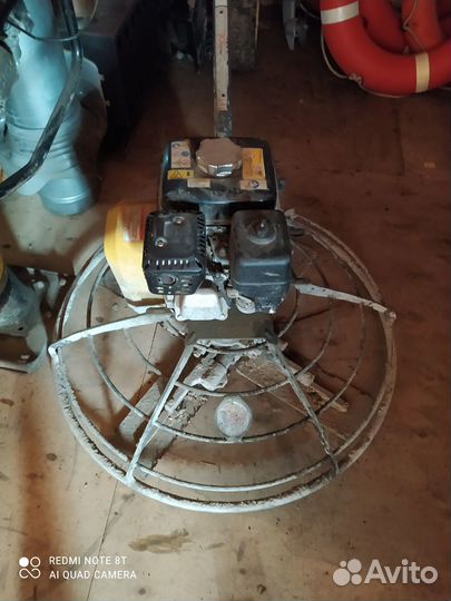 Затирочная машина по бетону