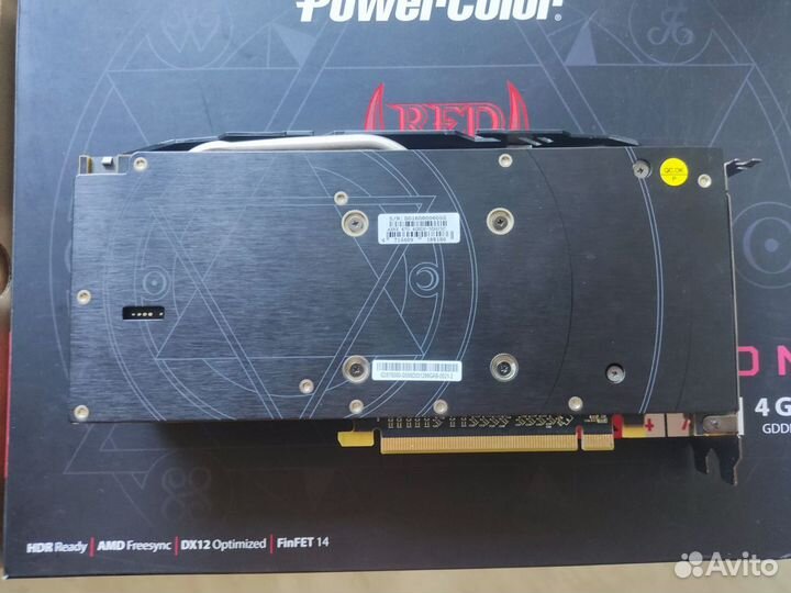 Видеокарта PowerColor RX470 Red Devil 4Gb