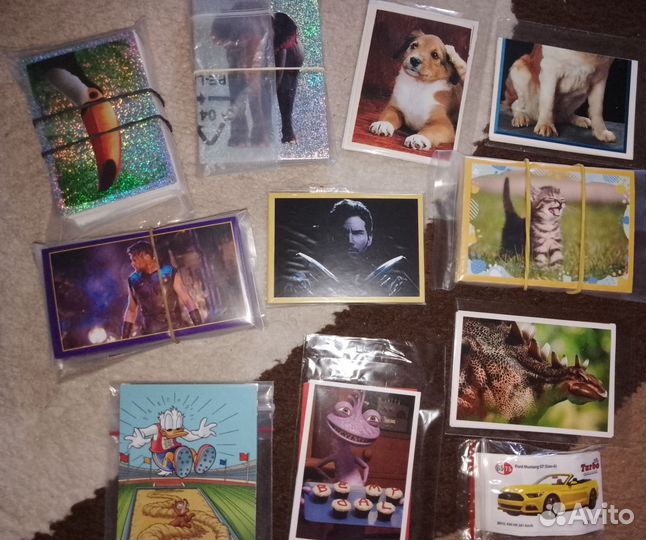 Наклейки к альбомам panini ds k-artel дикси