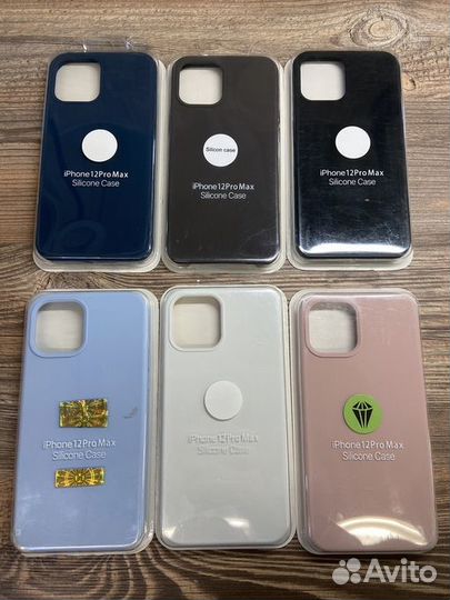 Чехол Silicone case iPhone 12Pro max