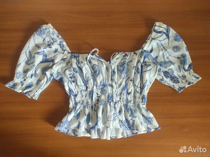 Баварская блузка h&m