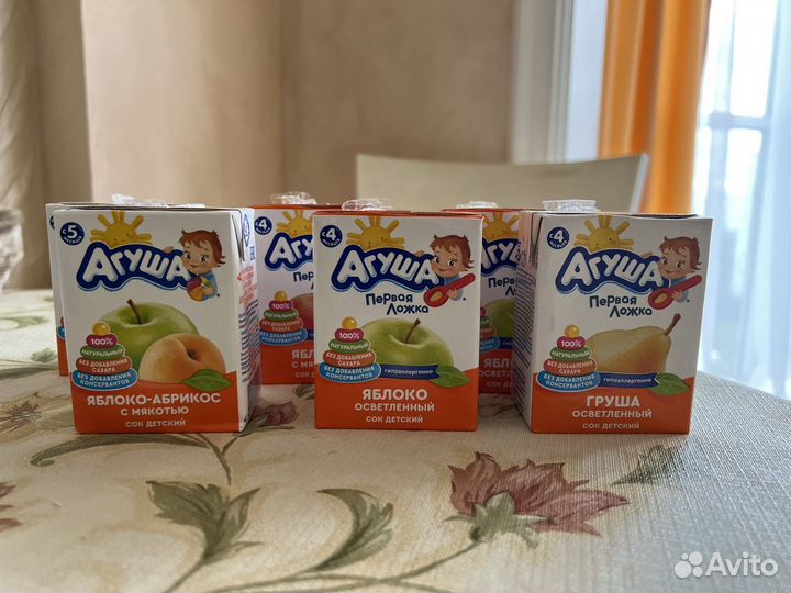 Сок Агуша обмен