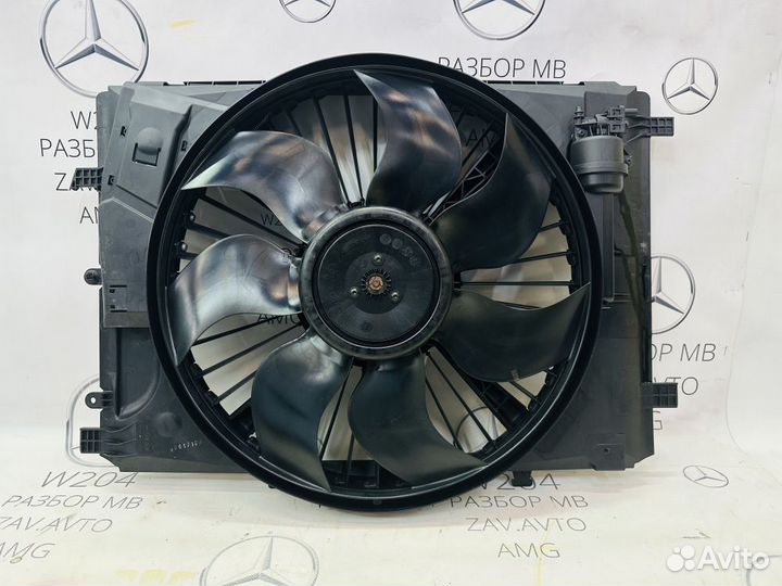 Вентилятор радиатора Mercedes W204