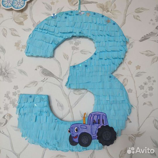 Цифра 3 на день рождения