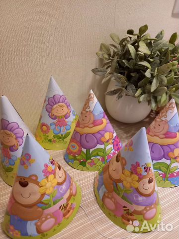 Колпачки на день рождения