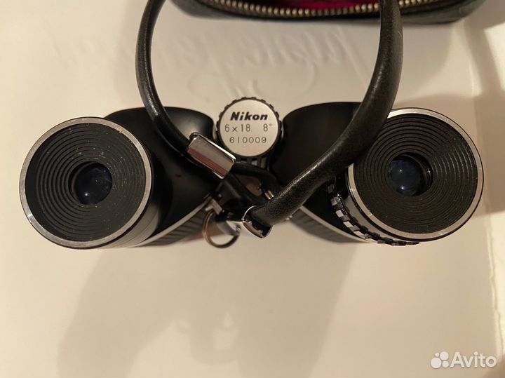 Компактный бинокль Nikon 6x18 Япония 1980 гг