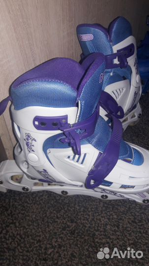 Роликовые раздвижные коньки р-р 32-35