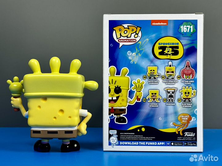 Funko Pop Animation 1671 Glove World SpongeBob