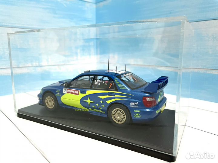 Модель Subaru Impreza WRC S7 2001 1:24 металл