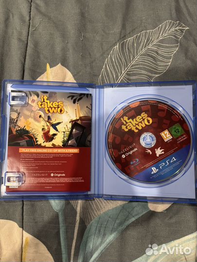 It takes two ps4 диск