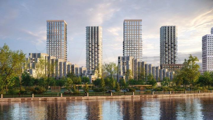 2-к. квартира, 75,7 м², 2/28 эт.