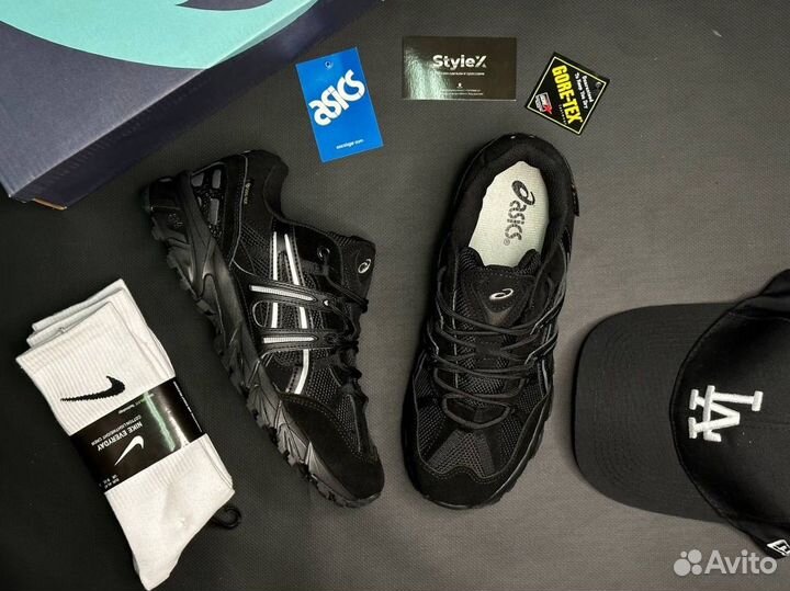 Кроссовки asics gore tex black