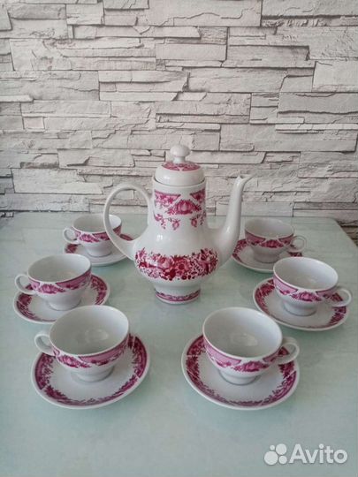 Кофейный сервиз гдр kahla