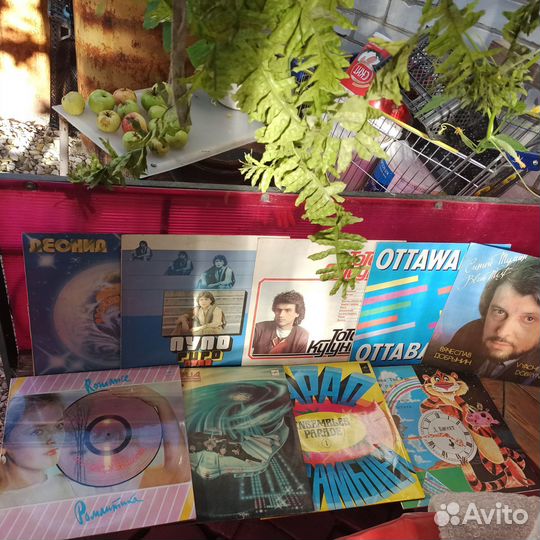 Виниловые пластинки СССР