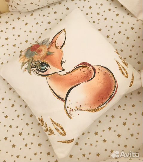 Бортик для кровати