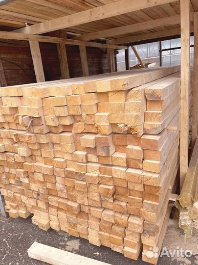 Брус обрезной 150х150х6000мм с доставкой