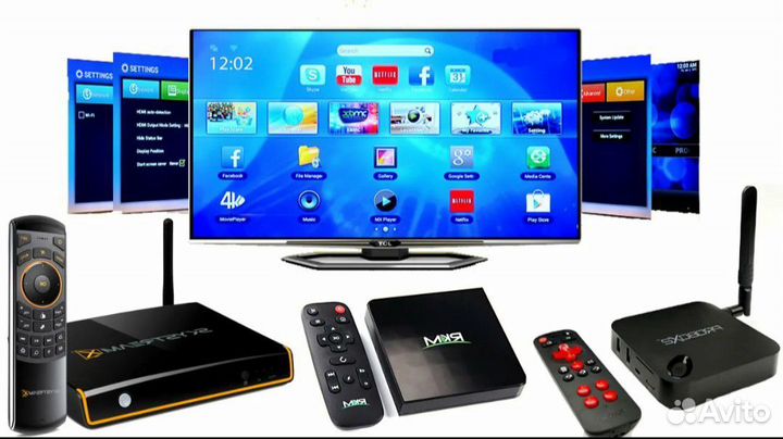 Настройка смарт тв приставка tv box android