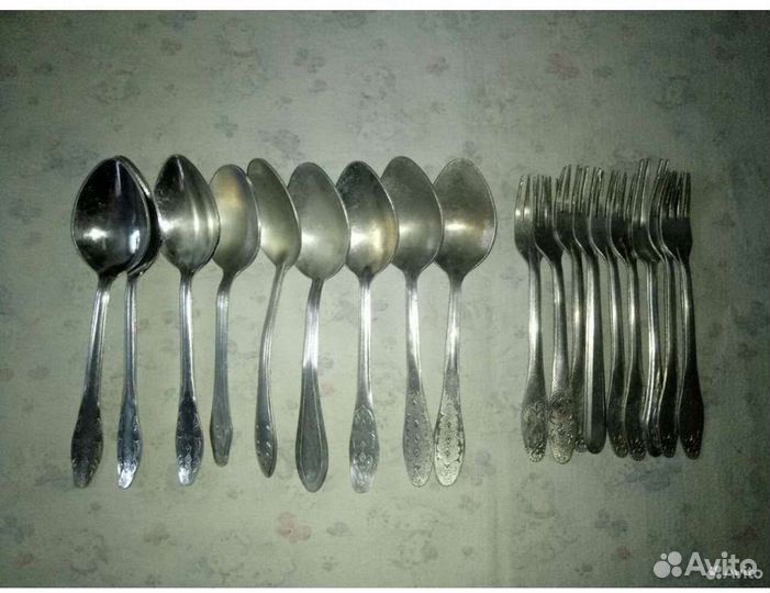Ложки вилки аллюм