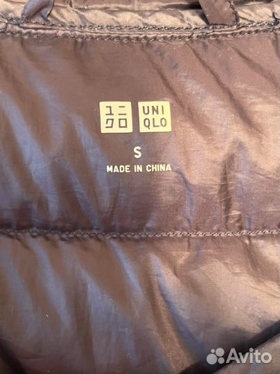 Ультралегкий пуховик uniqlo женский S