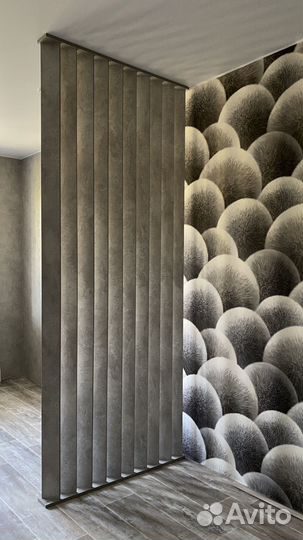 Реечные перегородки