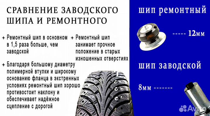 Ошиповка зимней резины