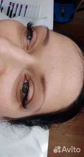 Делаю брови и ресницы