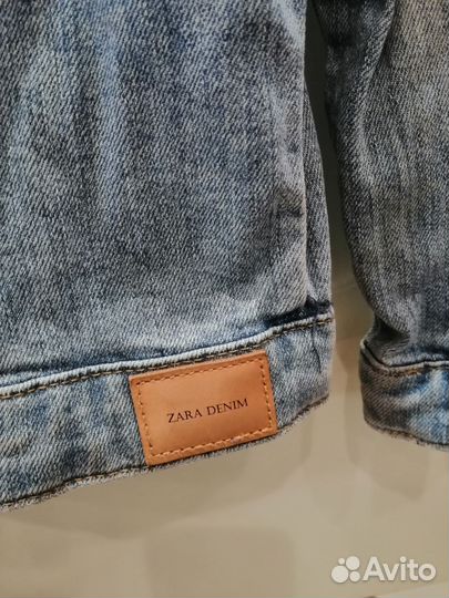 Джинсовая куртка zara для девочки
