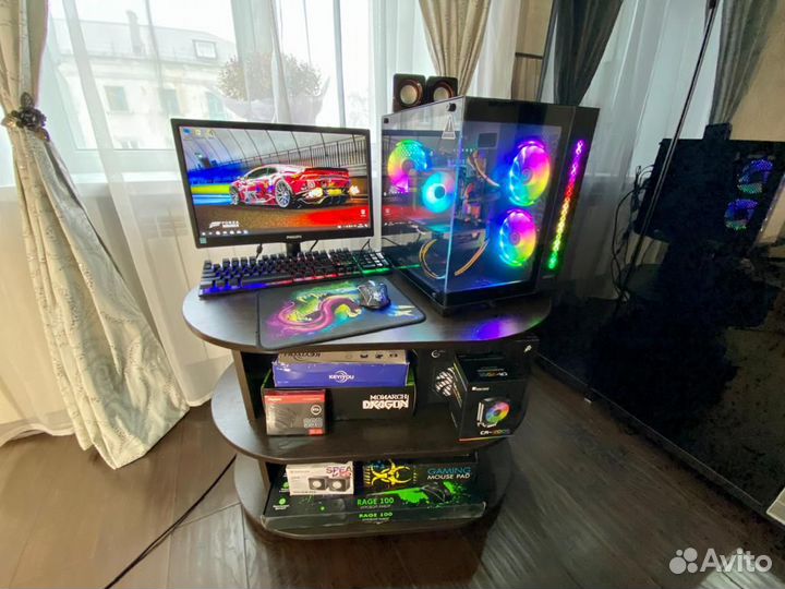 Новый игровой Intel E5v4/RX580 8GB/16GB DDR4/512GB