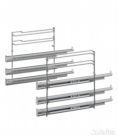 Телескопические направляющие bosch HEZ638300