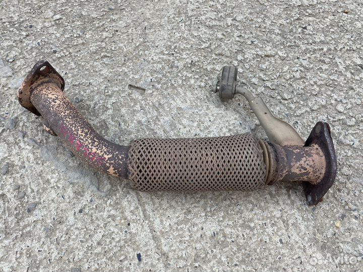 Приемная труба Hyundai solaris 1