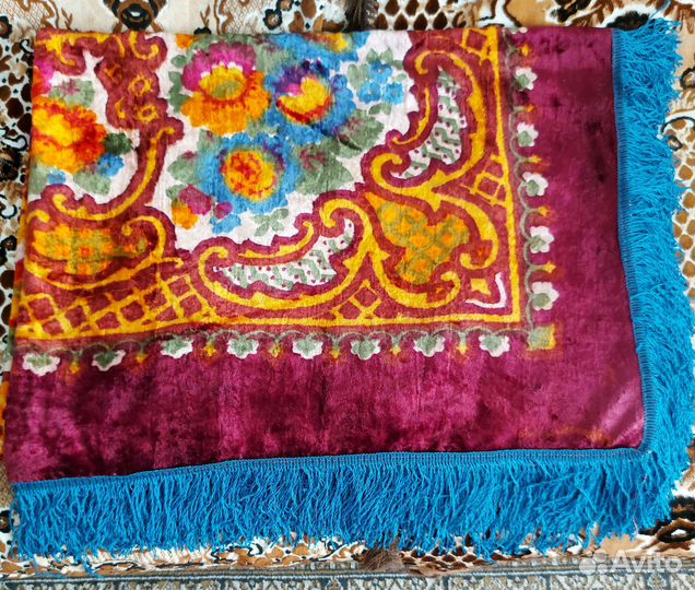 Плюшевый ковер, покрывало СССР