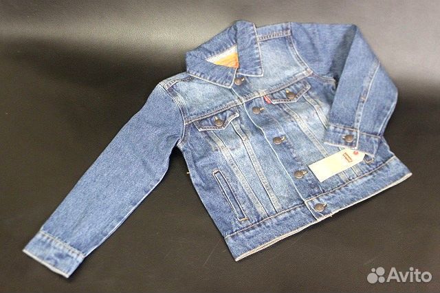 Детская джинсовая куртка levi'S (110-116 см)