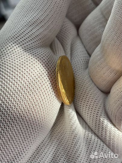 Золотая монета 5 рублей 1841 год оригинал