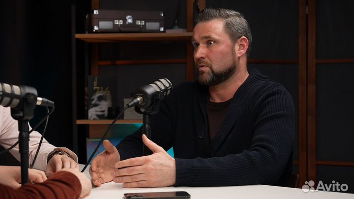 Студия видео подкаста с оператором, аренда