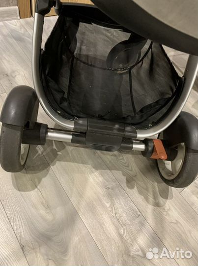 Коляска 3 в 1, с 2 шасси stokke cruse и xplory