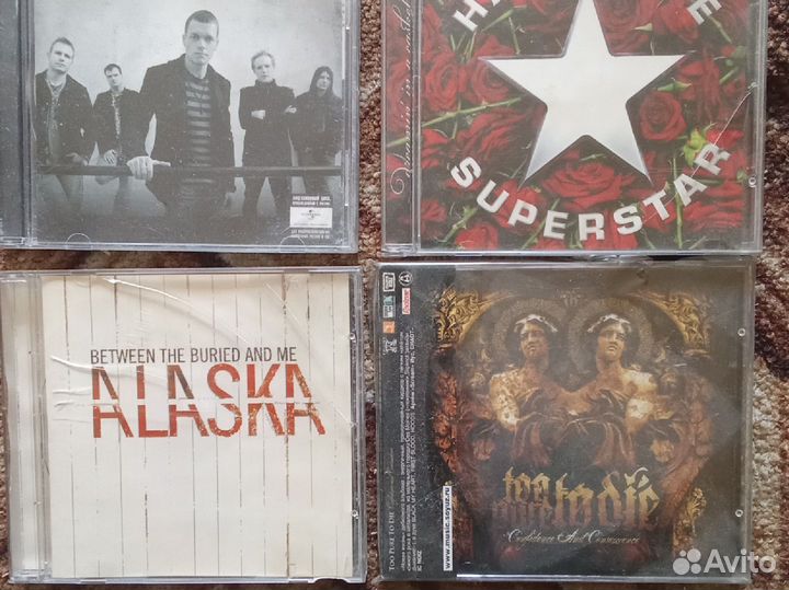 Cd korn,p.o.d,papa roach,alaska,dream theatre,COC