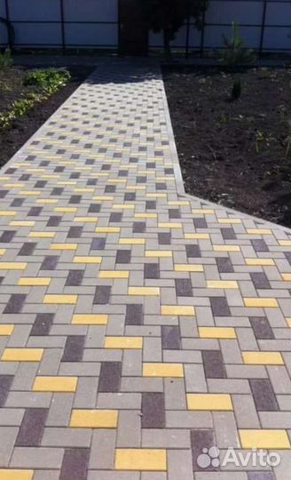 Укладка тротуарной плитки