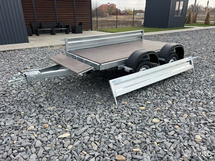 Легковой 2х осный прицеп 2.5х1.3м